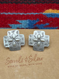 Canyon Blossom Studs Satin