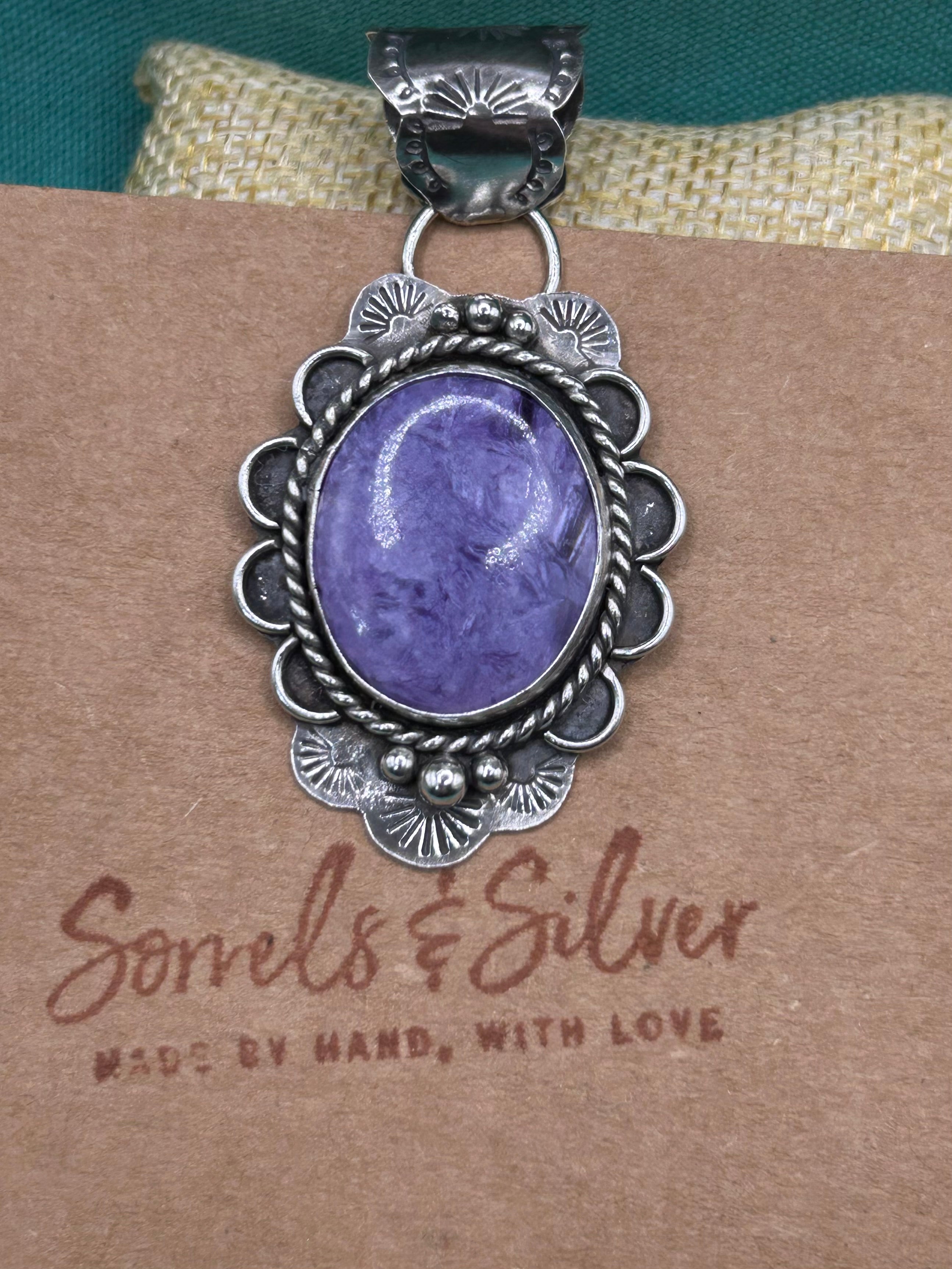 Charoite Pendant
