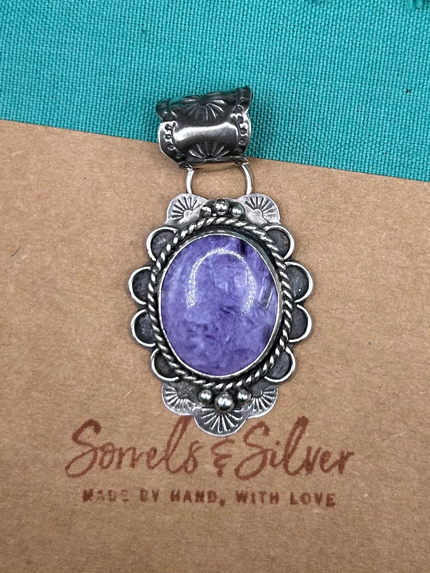 Charoite Pendant