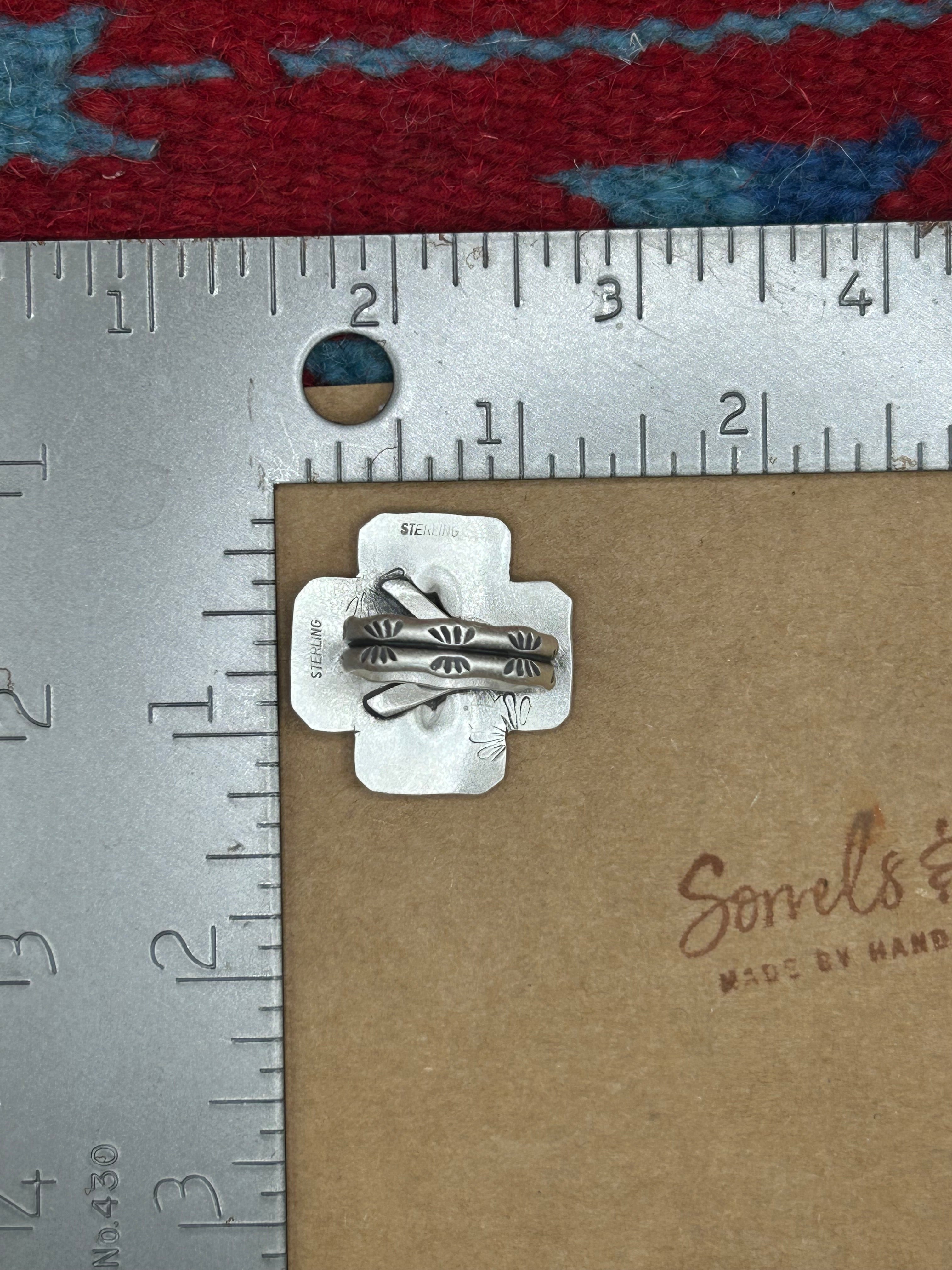 Medium Cross Ring Satin