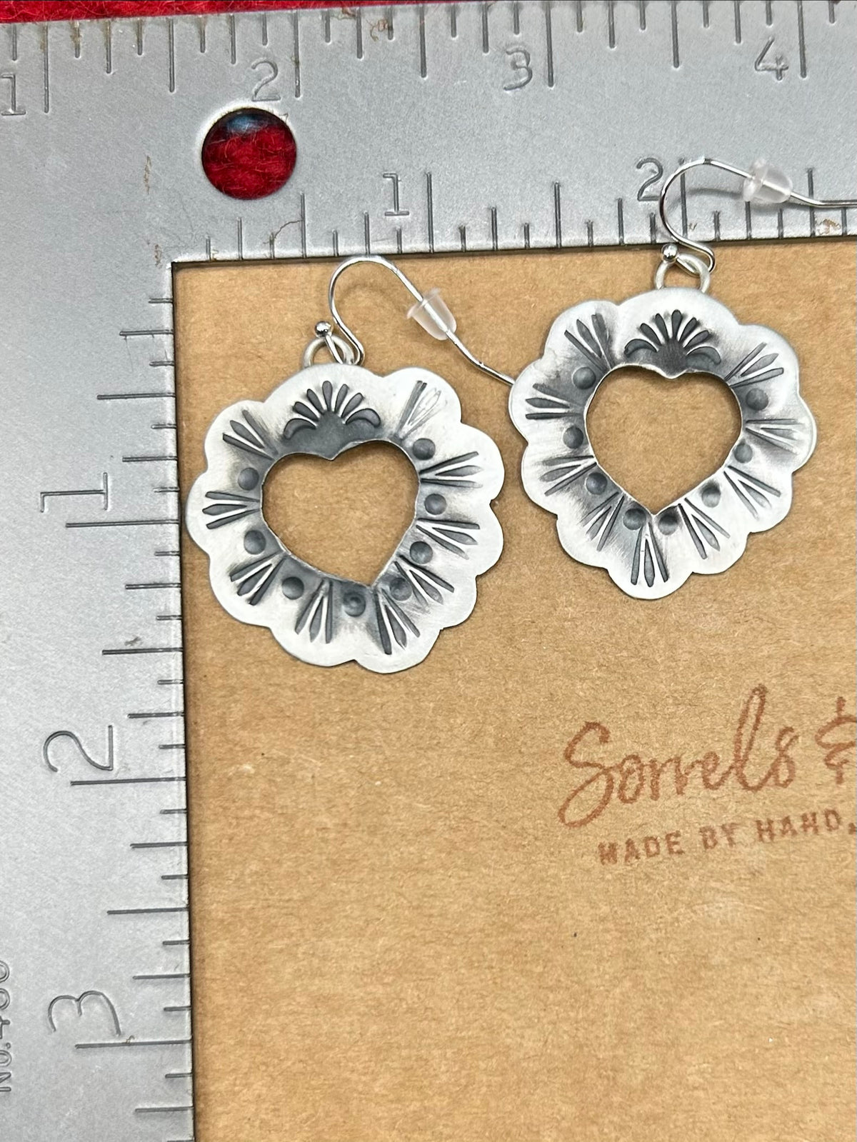 Missing Piece Heart Dangles