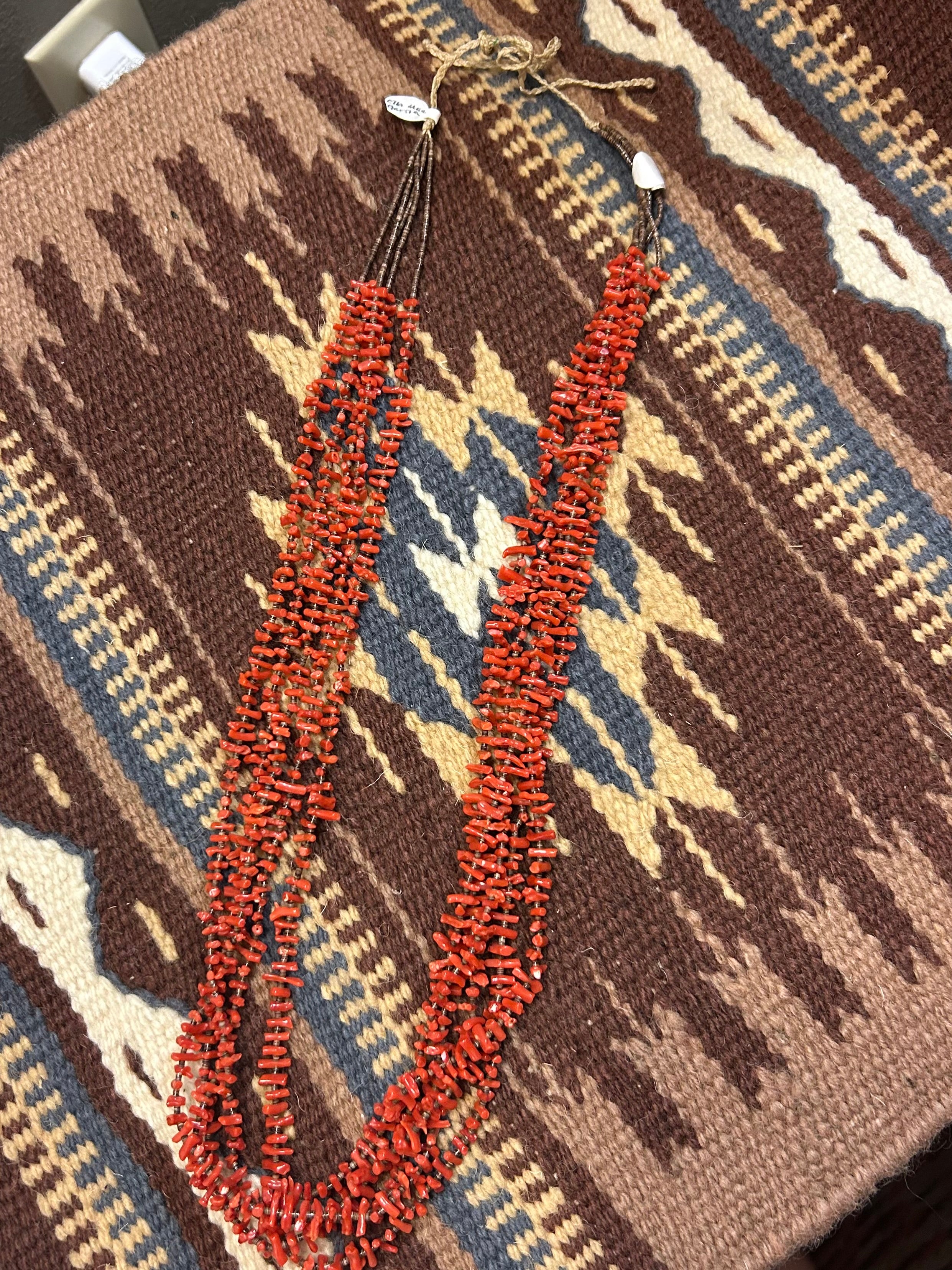 Mediterranean Coral Necklace