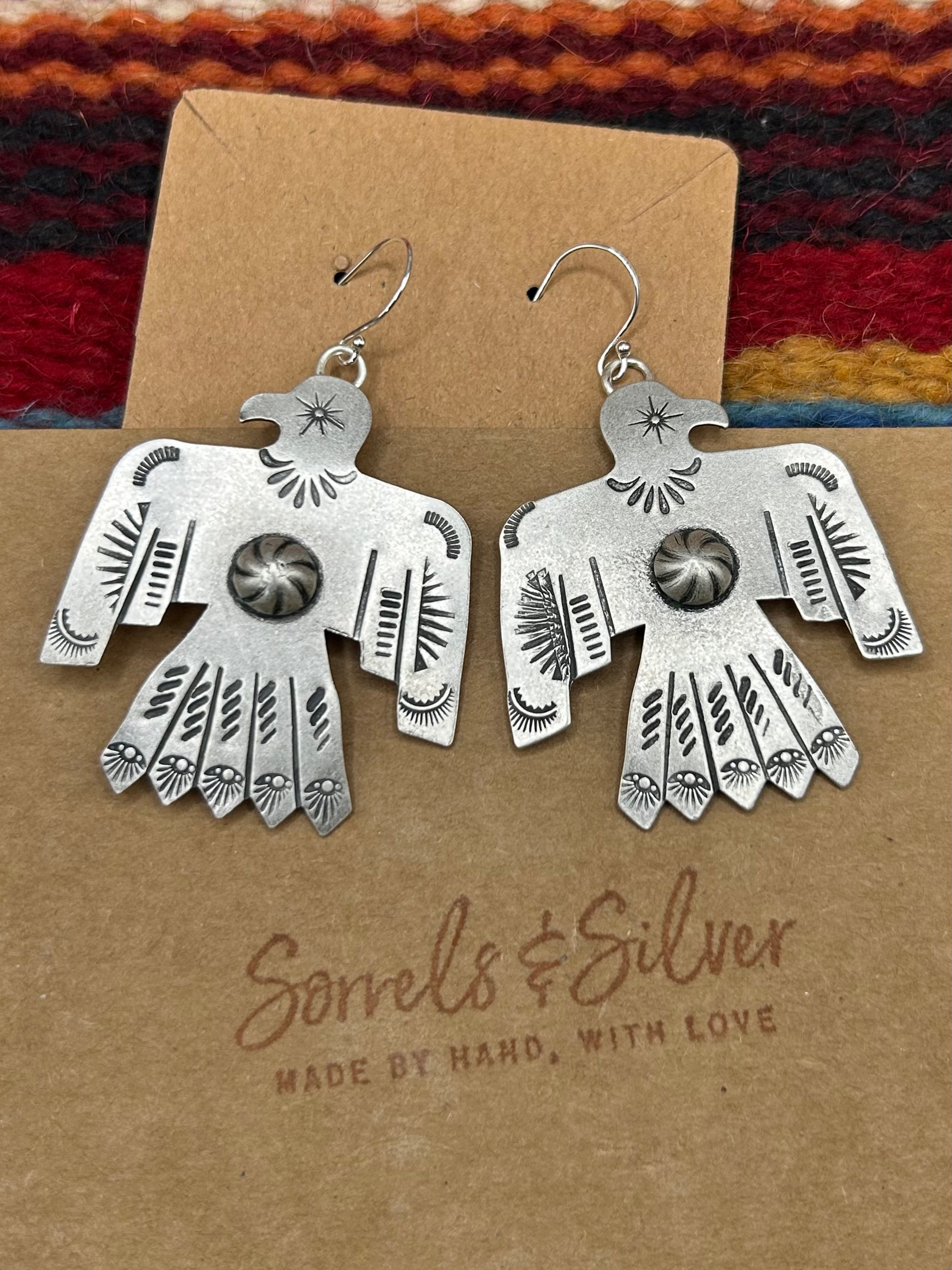Satin Thunderbird Dangles