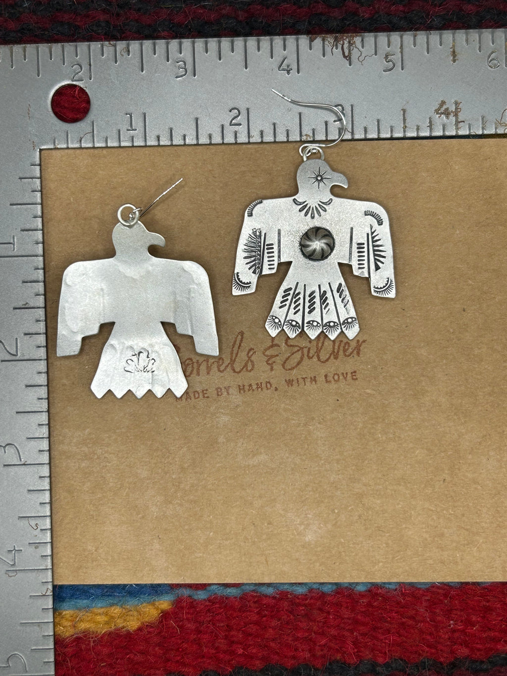 Satin Thunderbird Dangles