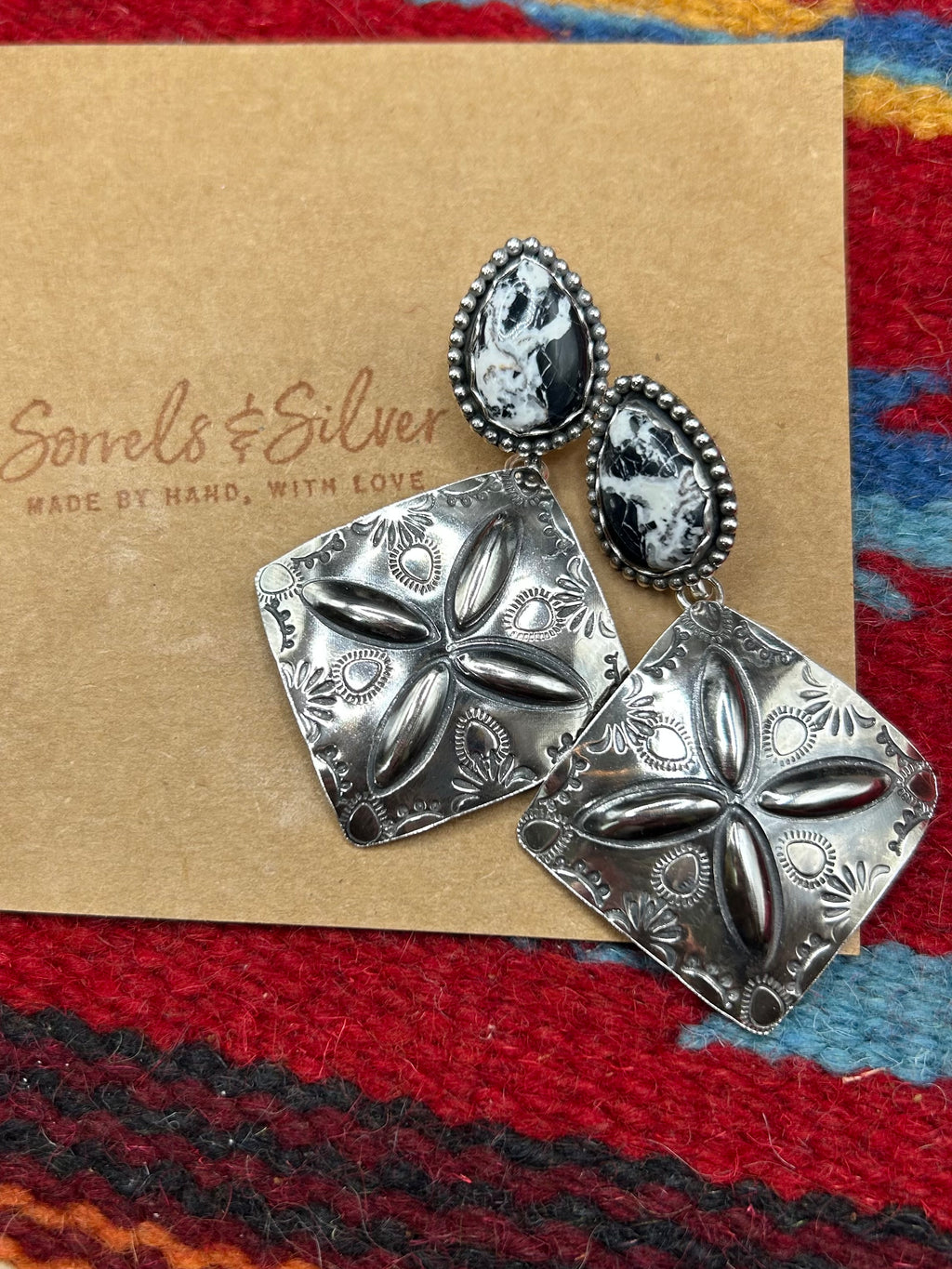 White Buffalo Convertible Studs