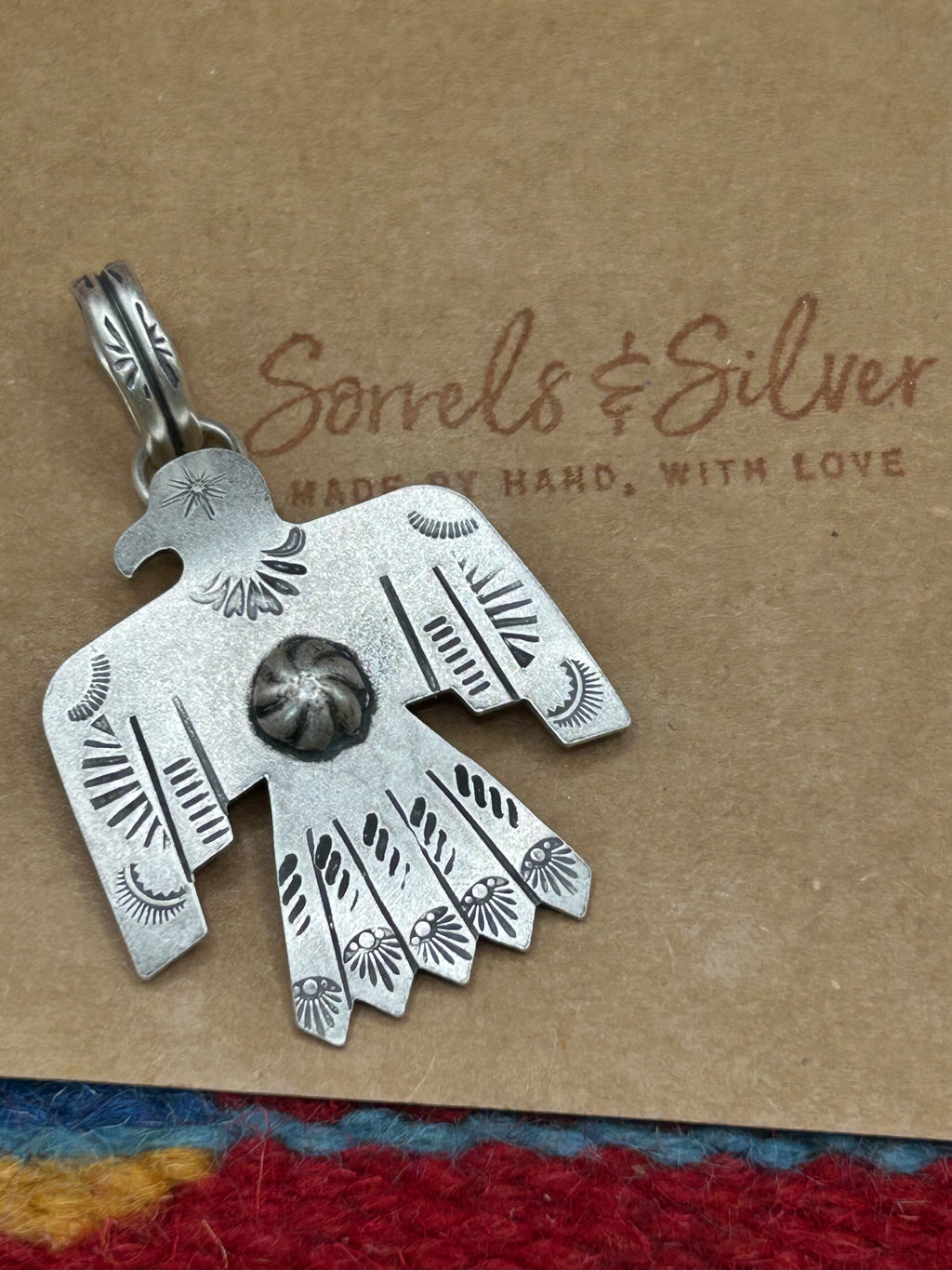 Satin Thunderbird Pendant