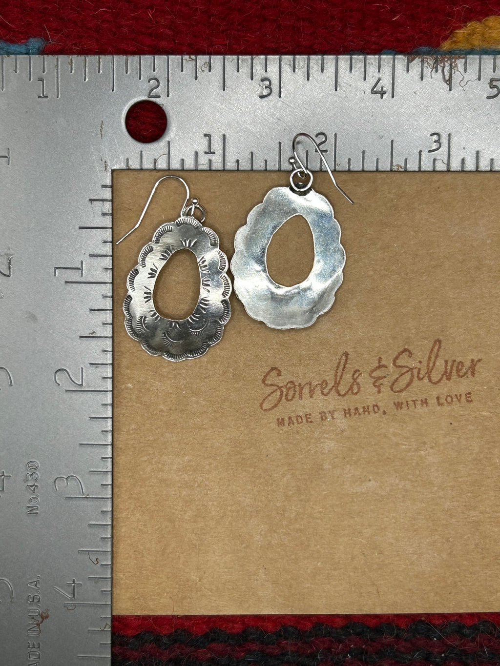 Orange Spiny Convertible Studs