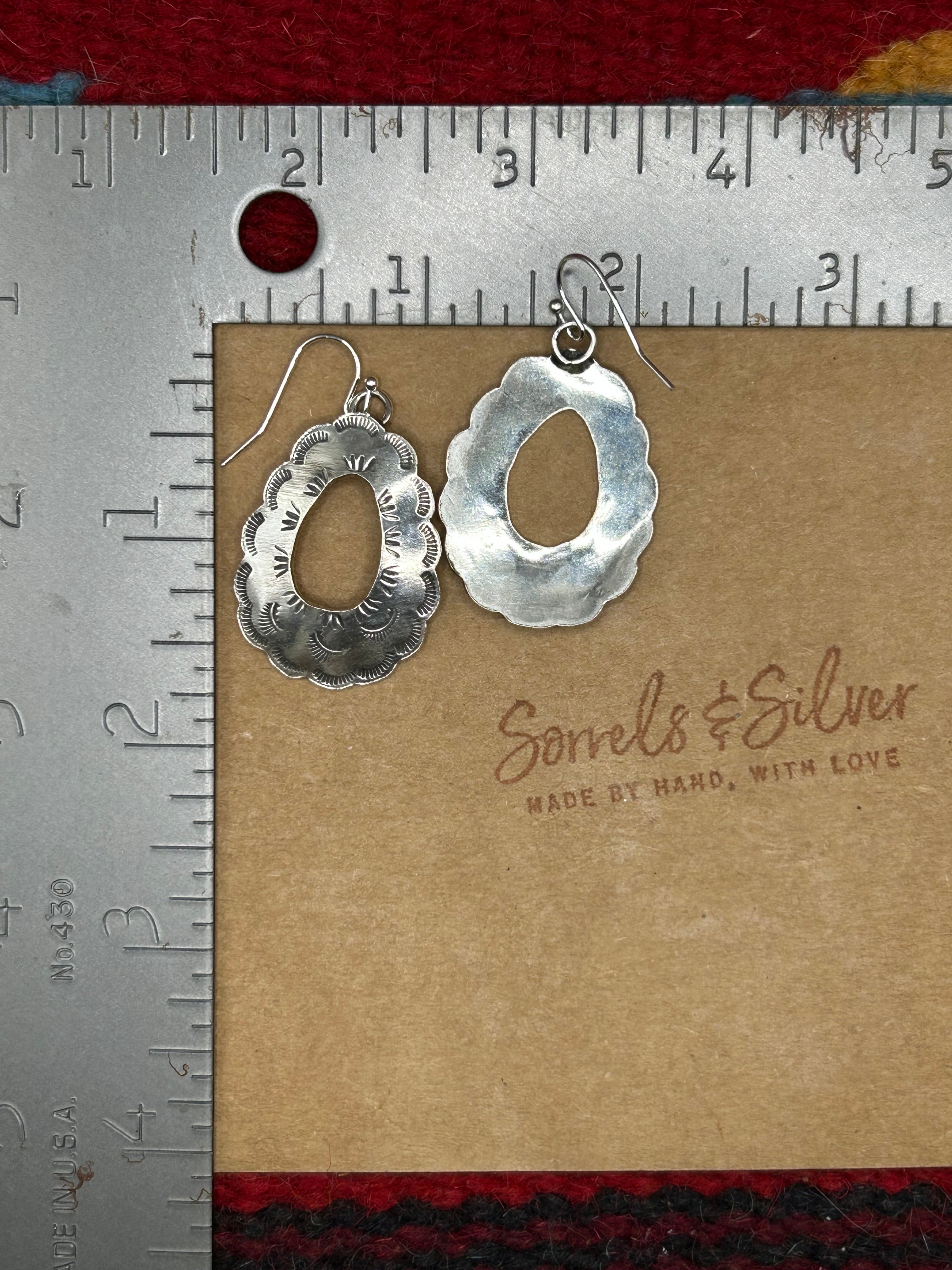 Orange Spiny Convertible Studs