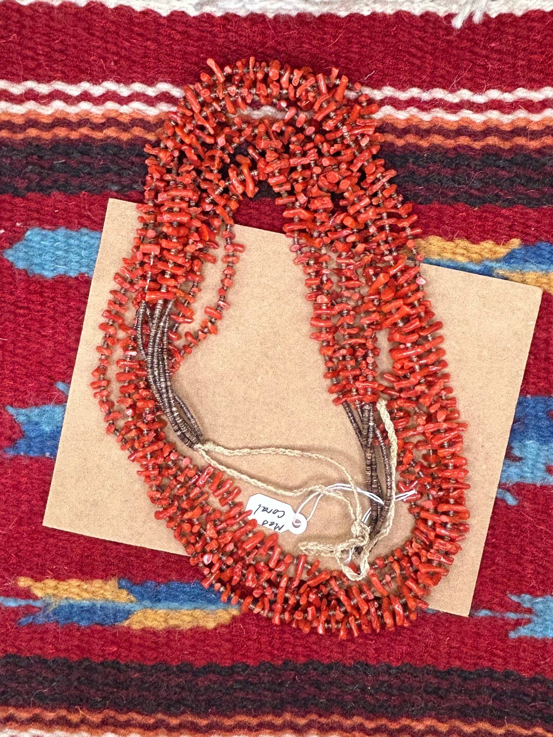 Mediterranean Coral Necklace