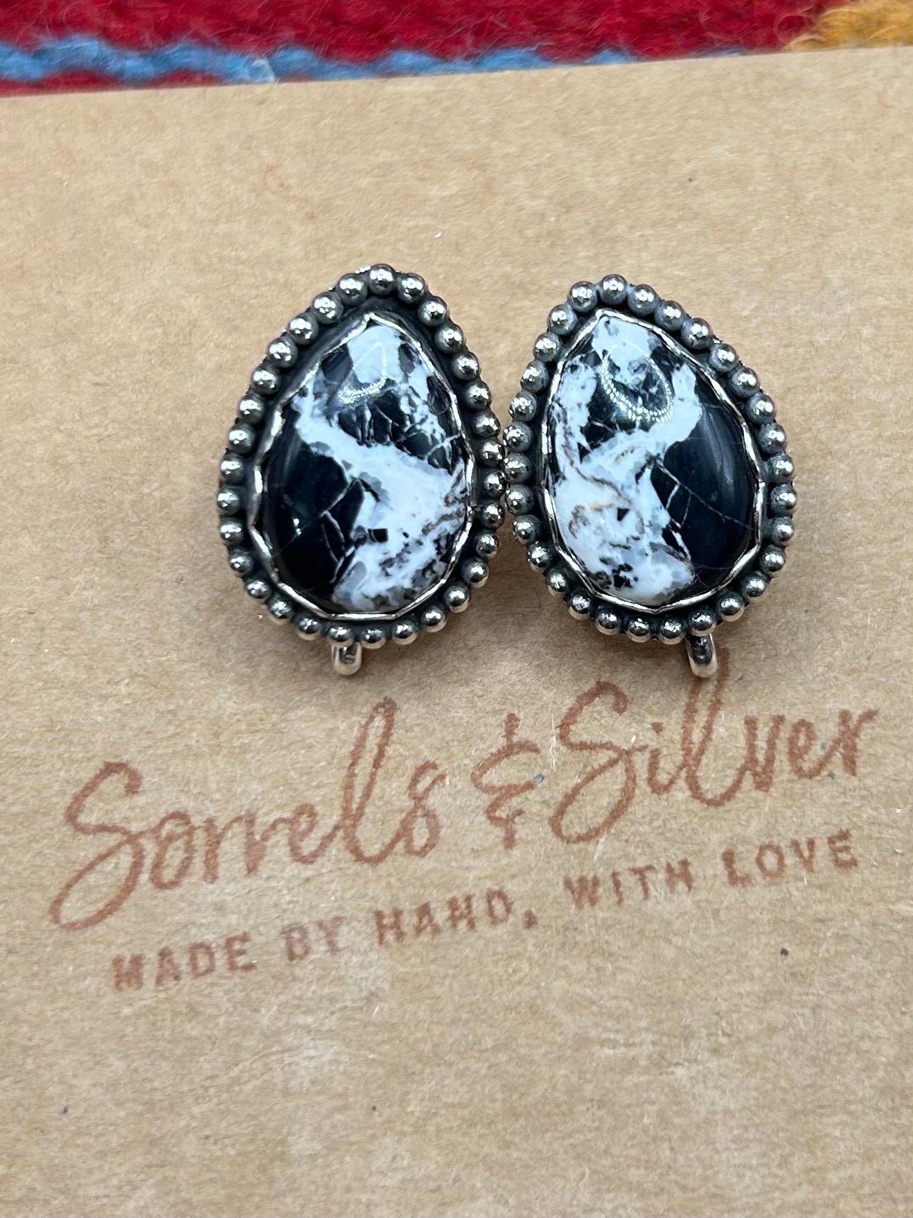 White Buffalo Convertible Studs