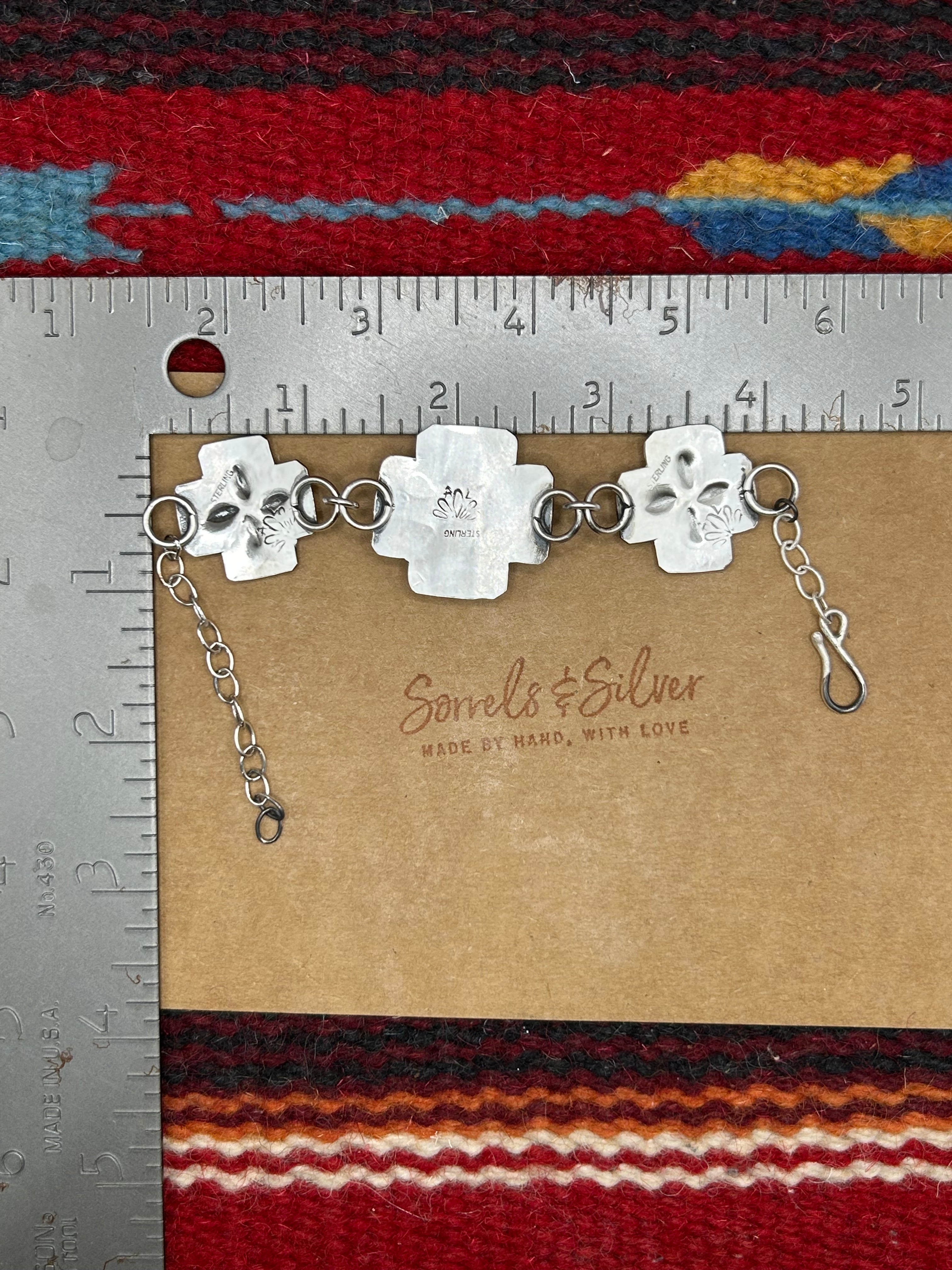 Triple Cross Shine Bracelet
