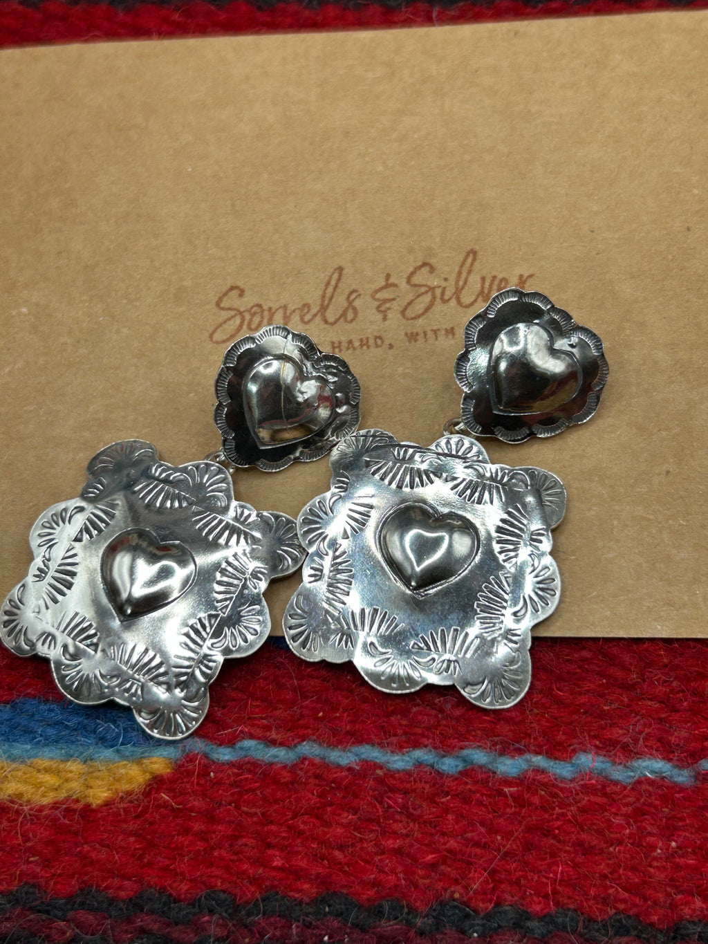 Spanish Heart Convertible Earrings