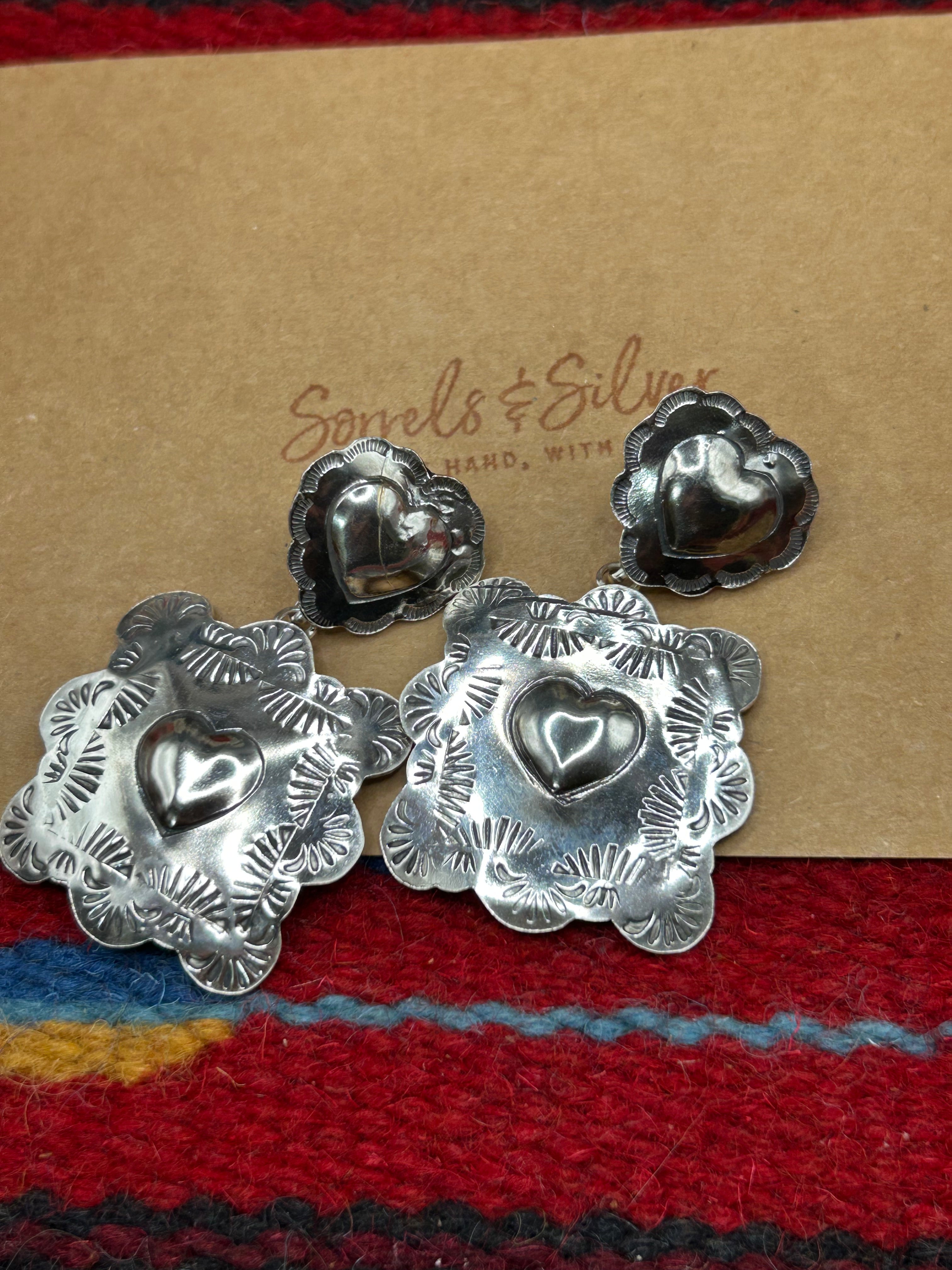 Spanish Heart Convertible Earrings