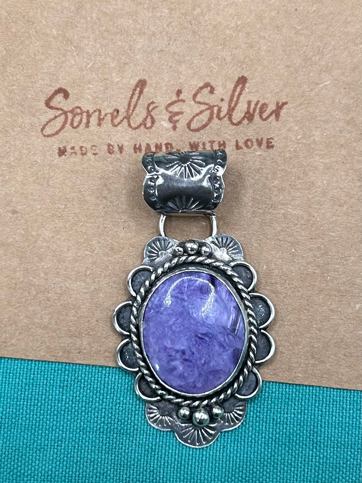 Charoite Pendant
