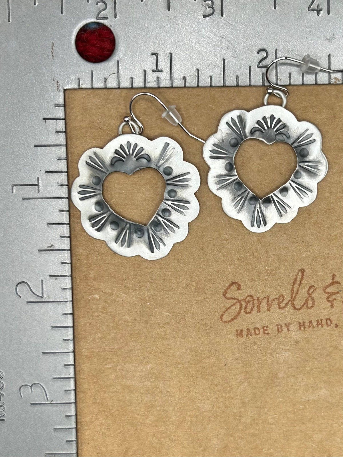 Missing Piece Heart Dangles