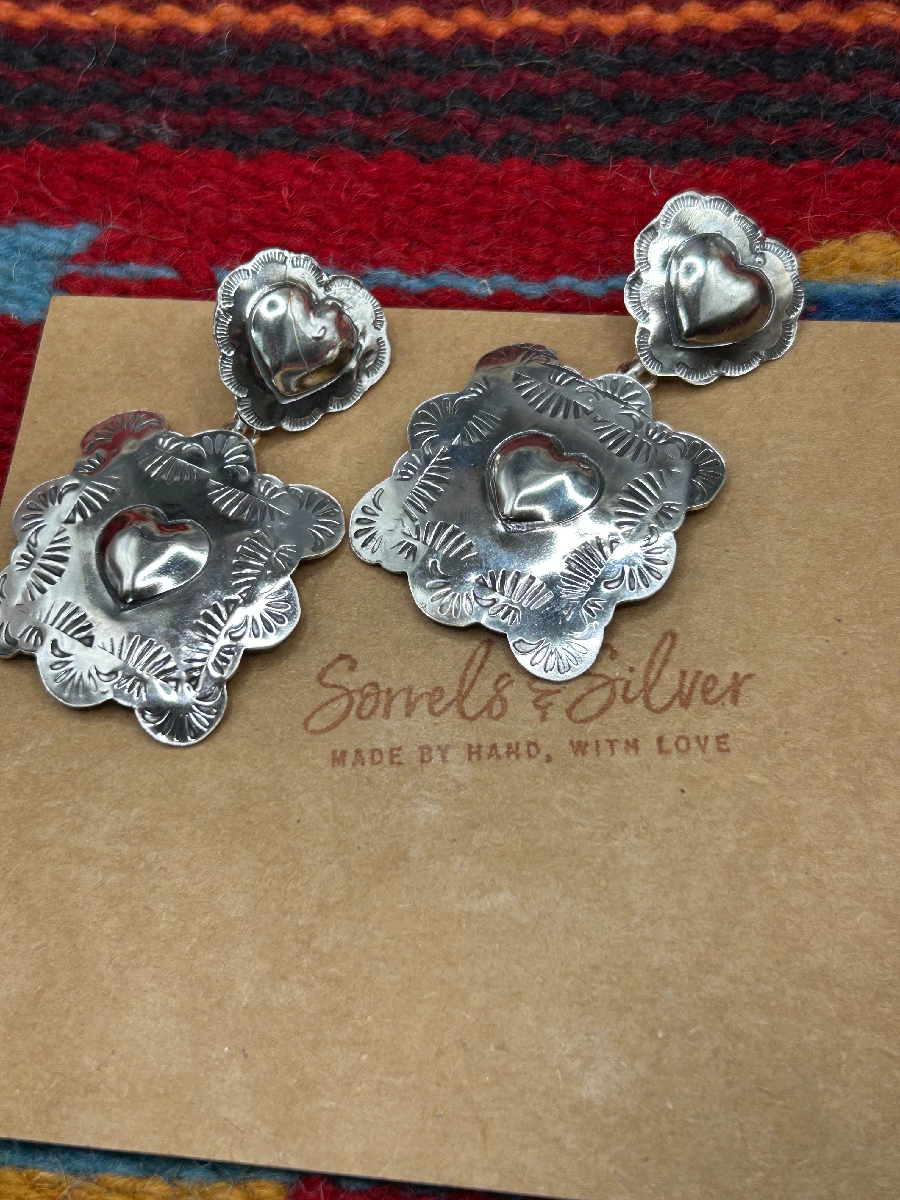 Spanish Heart Convertible Earrings