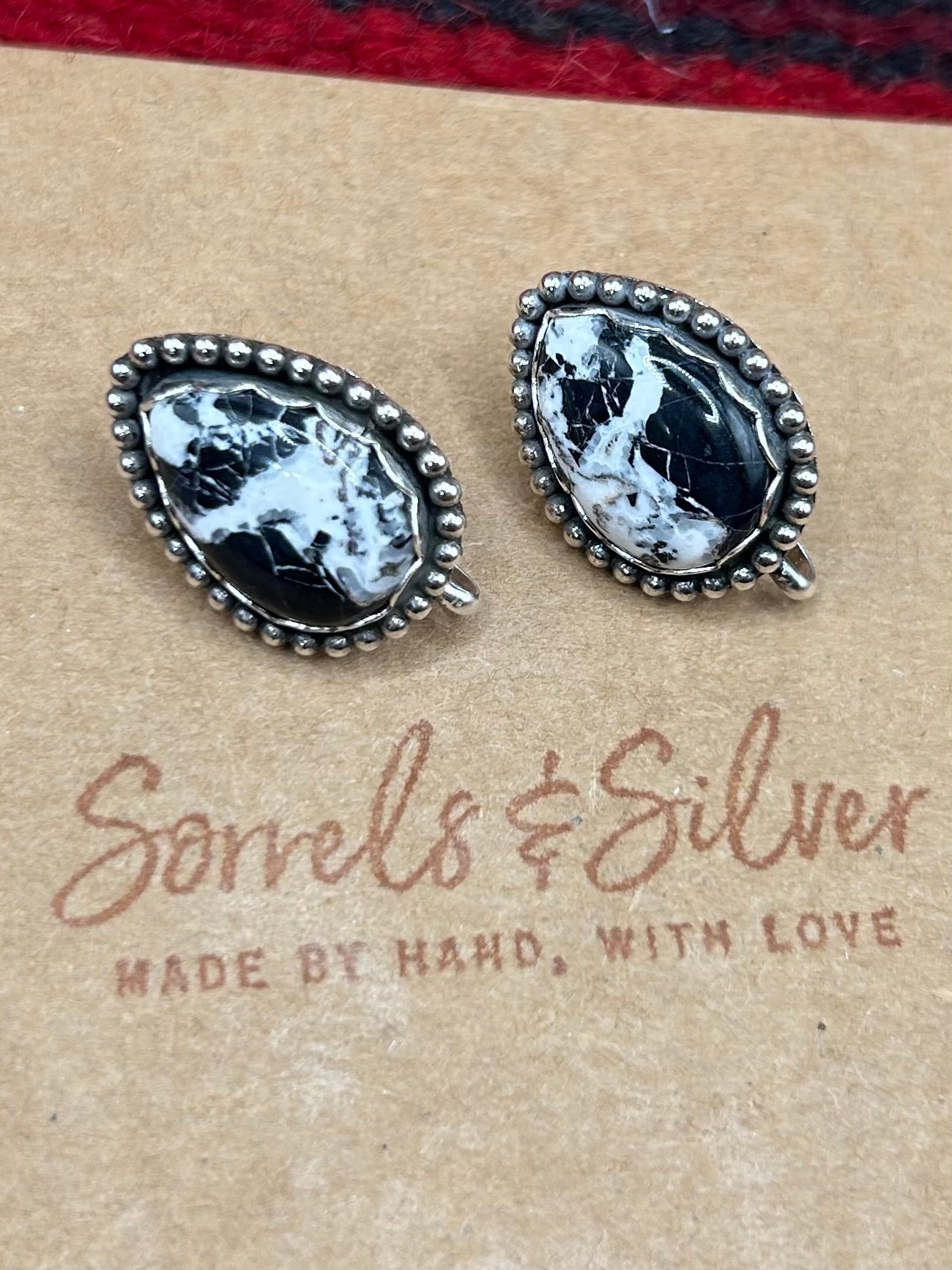 White Buffalo Convertible Studs