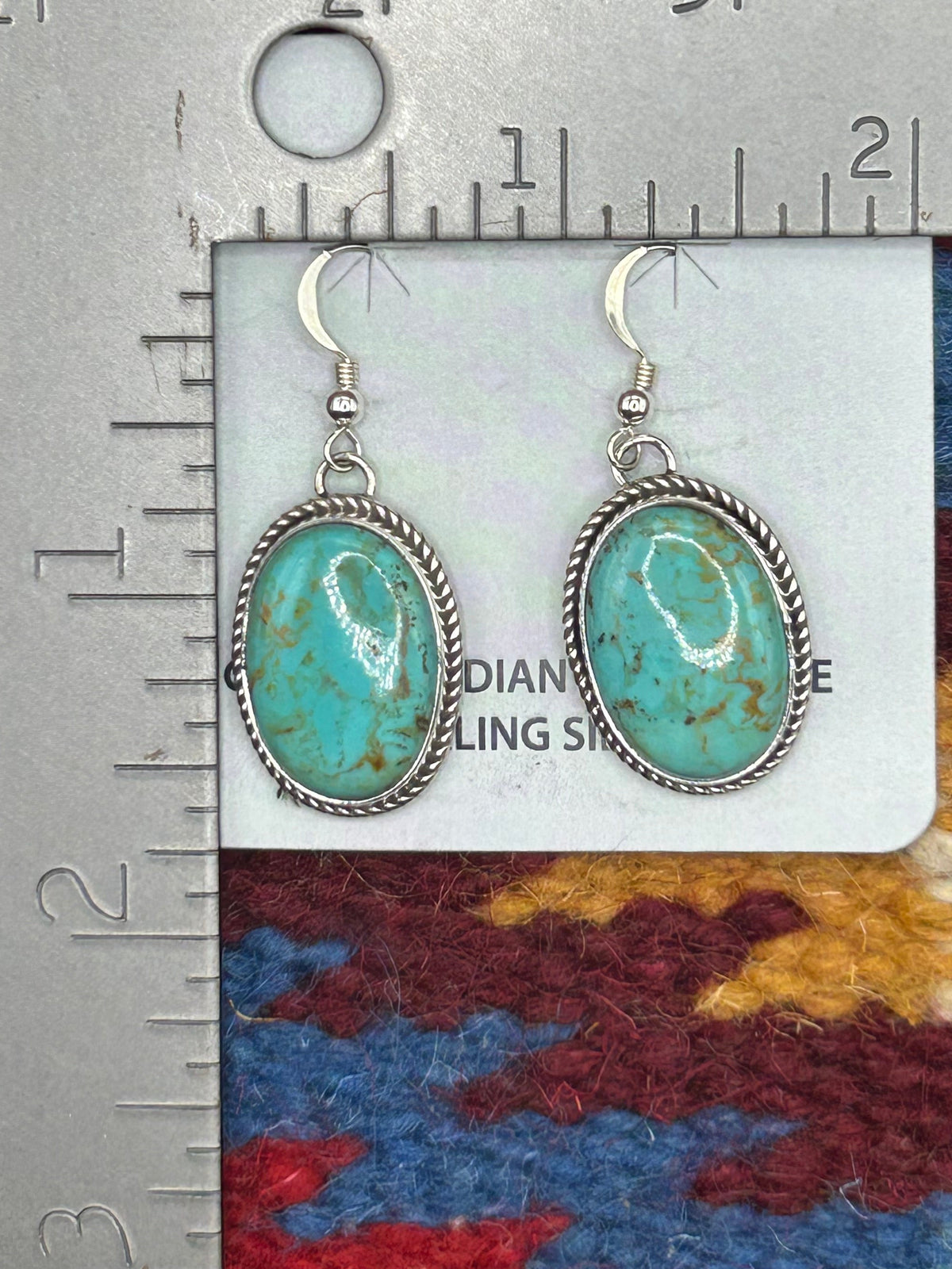Chilean Turquoise Dangles