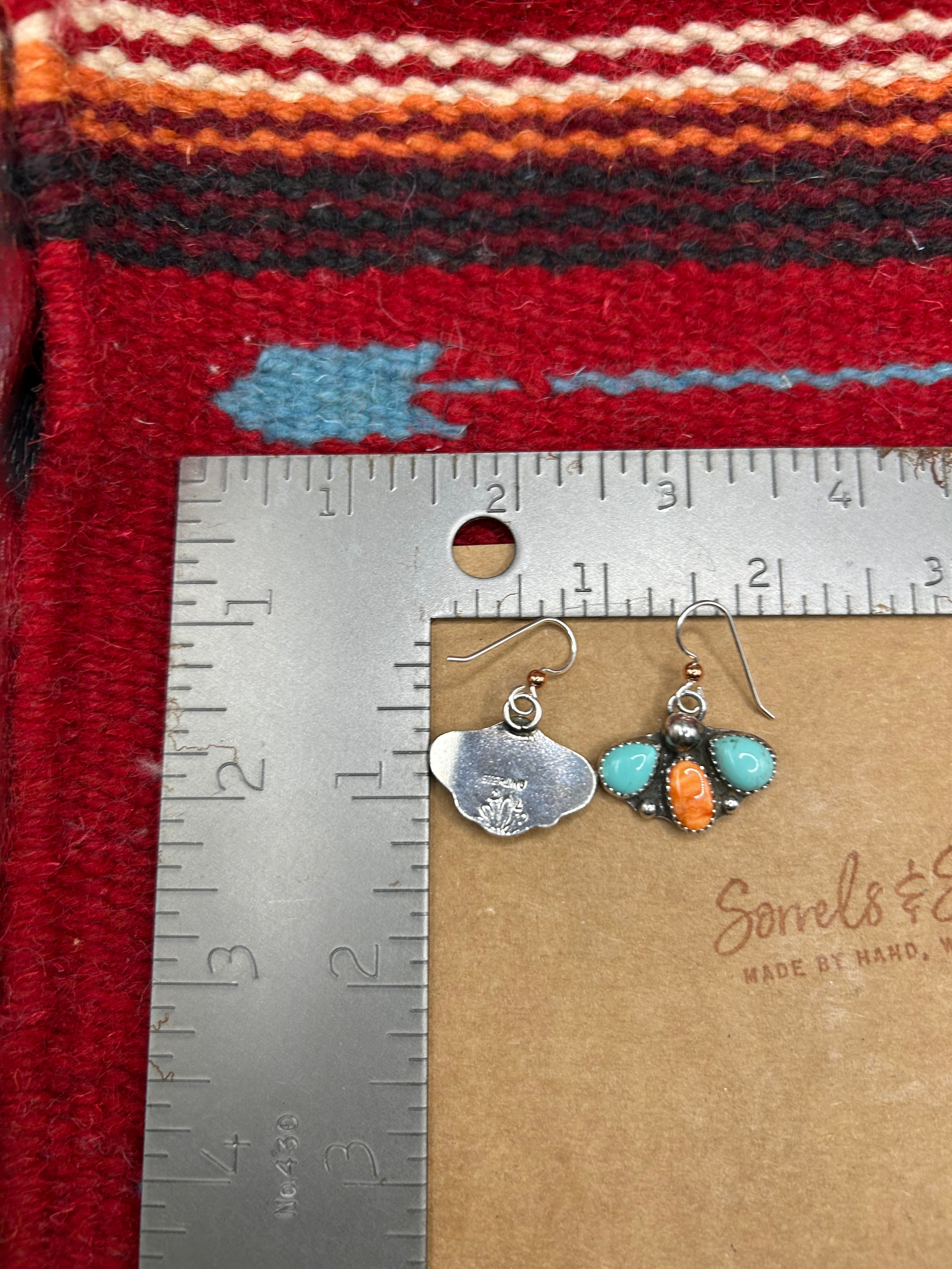 Kingman & Orange Spiny Dangles