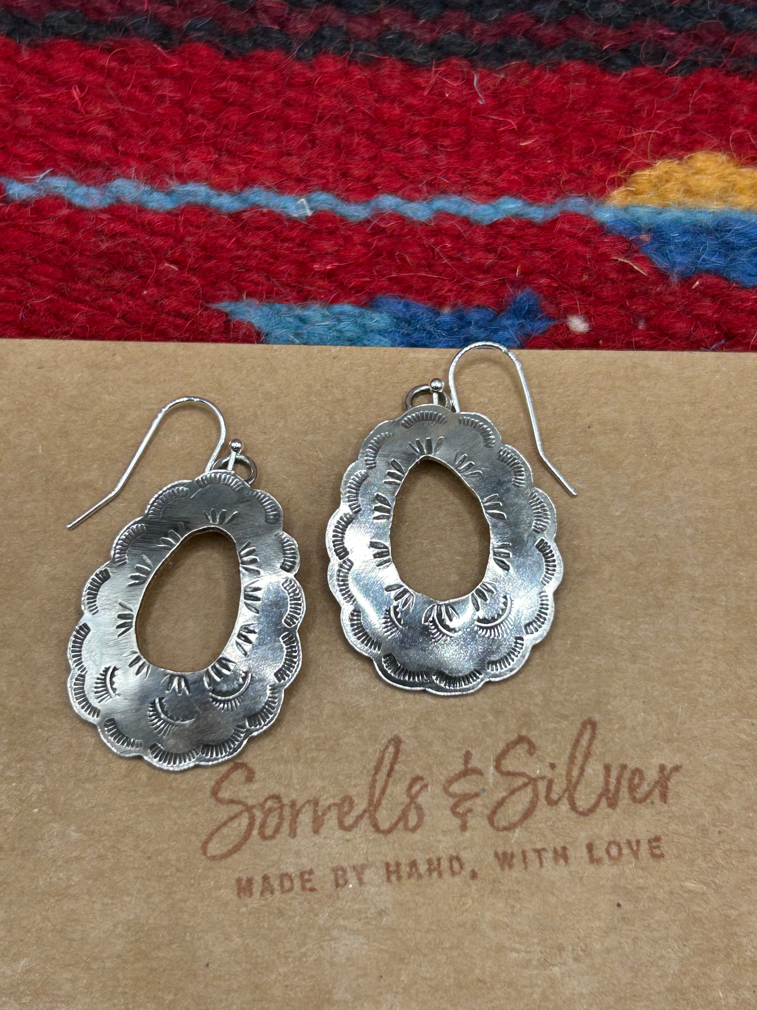 Orange Spiny Convertible Studs
