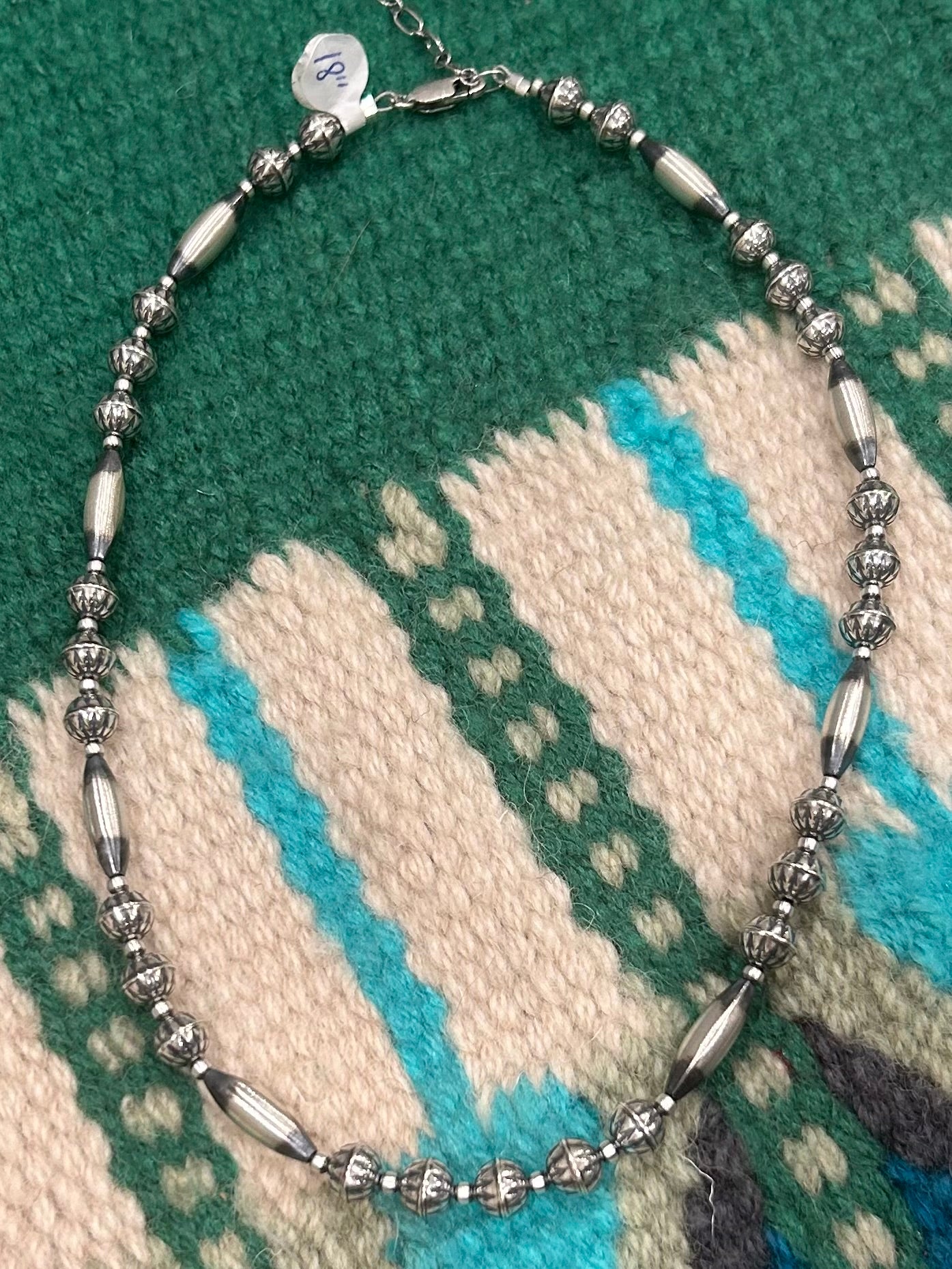 Mixed Machine Pearls 18”