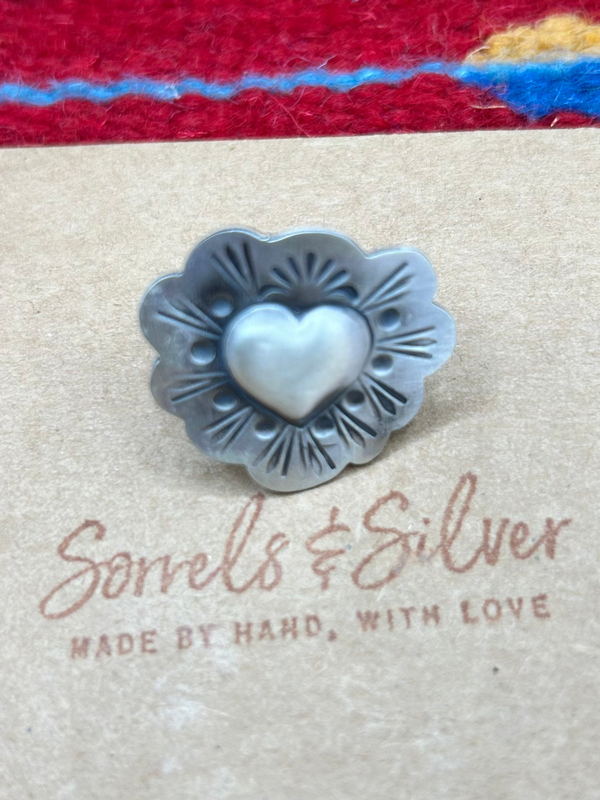 Sacred Heart Ring size 9.5