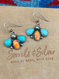 Kingman & Orange Spiny Dangles